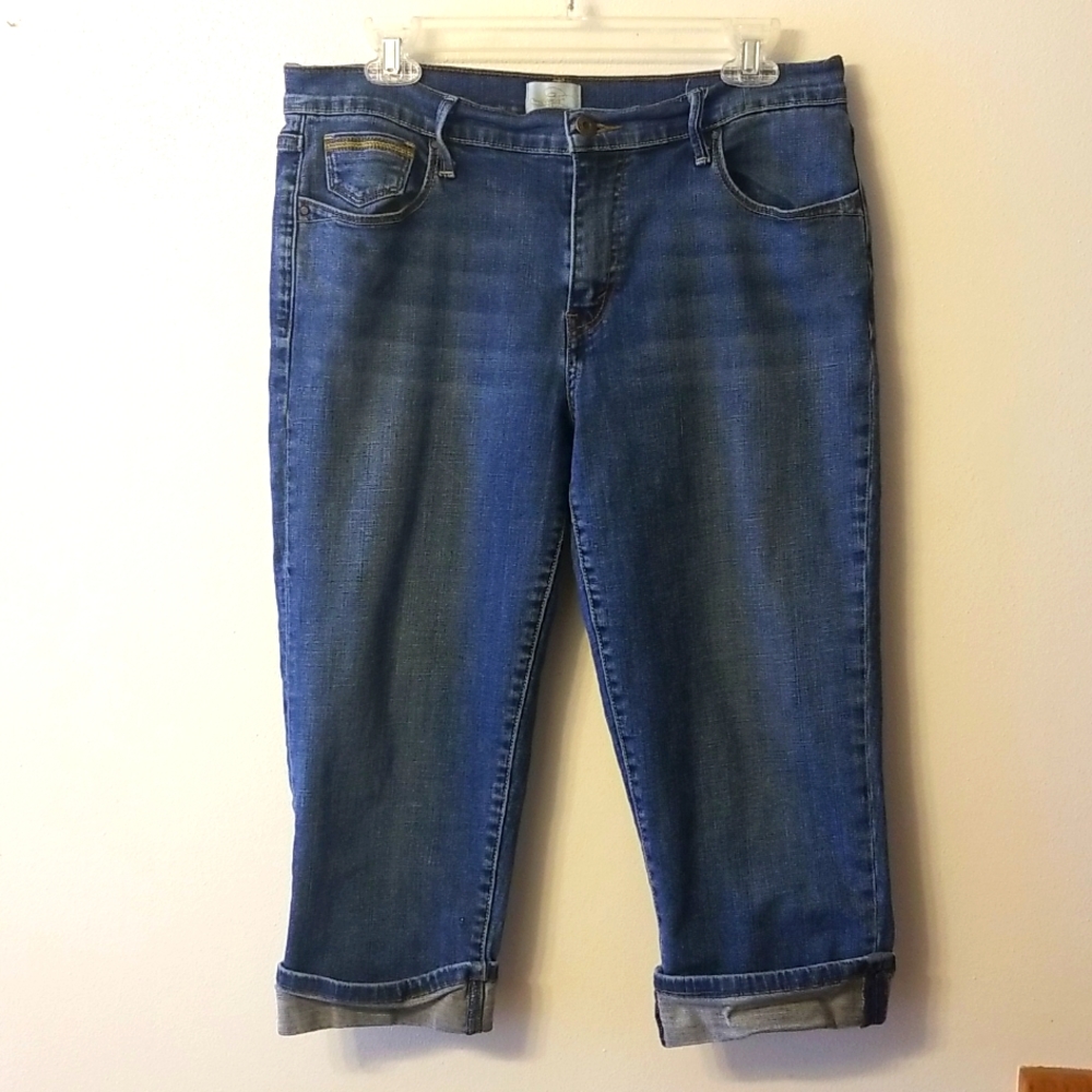 Levi's Strauss 515 Cuffed Capris